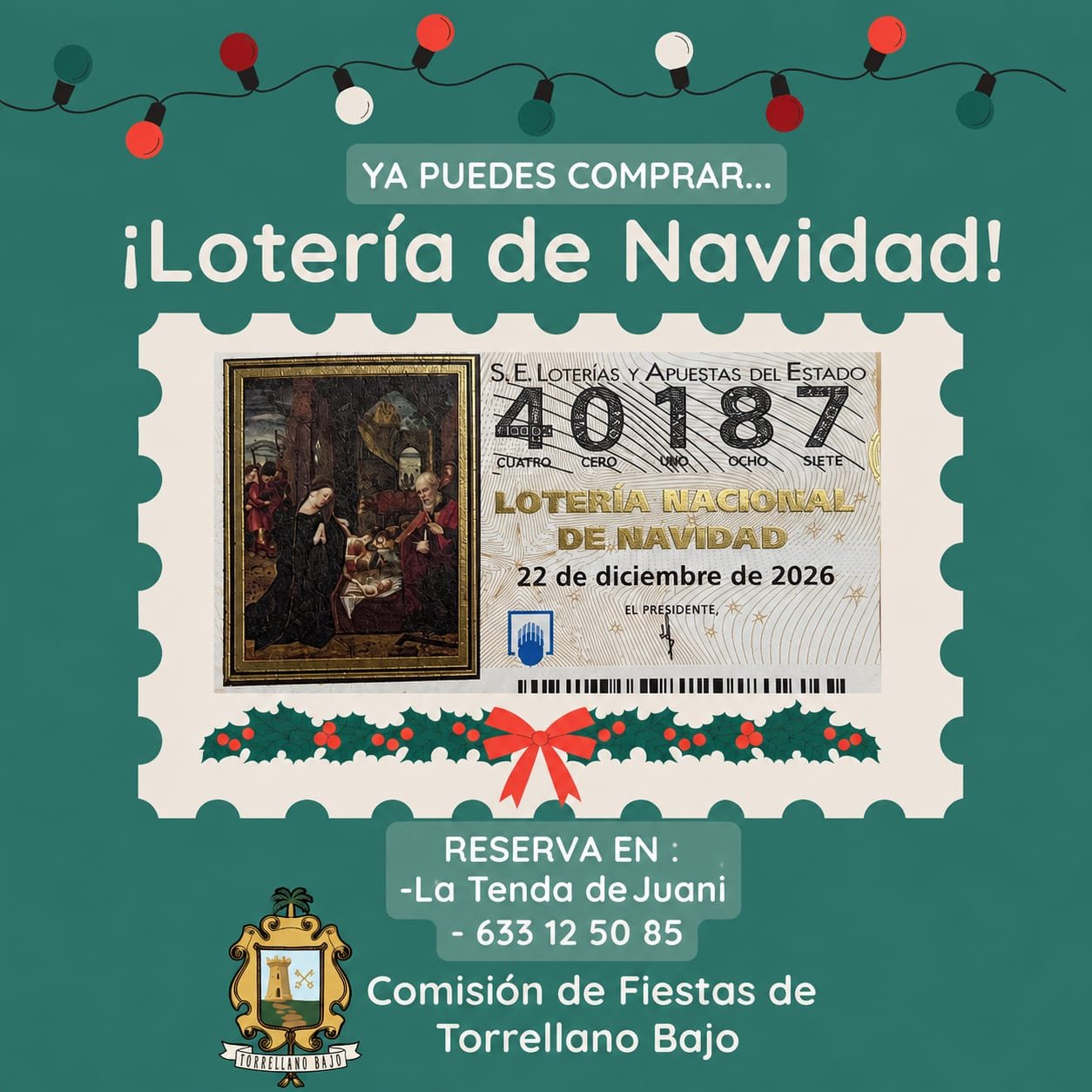 LOTERÍA DE NAVIDAD 2026