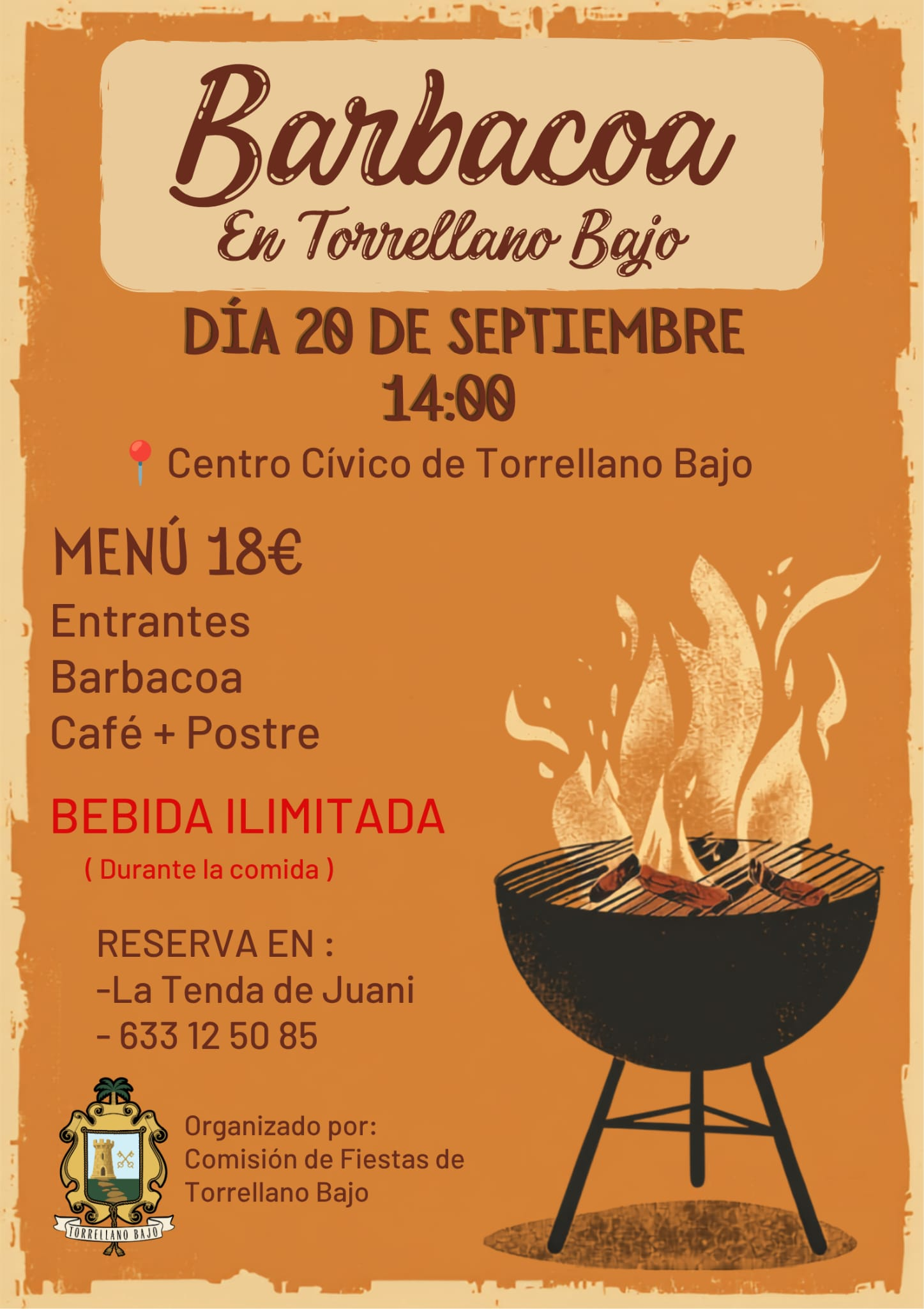 COMIDA INICIO DE CURSO Y LOTERÍA FAMILIAR