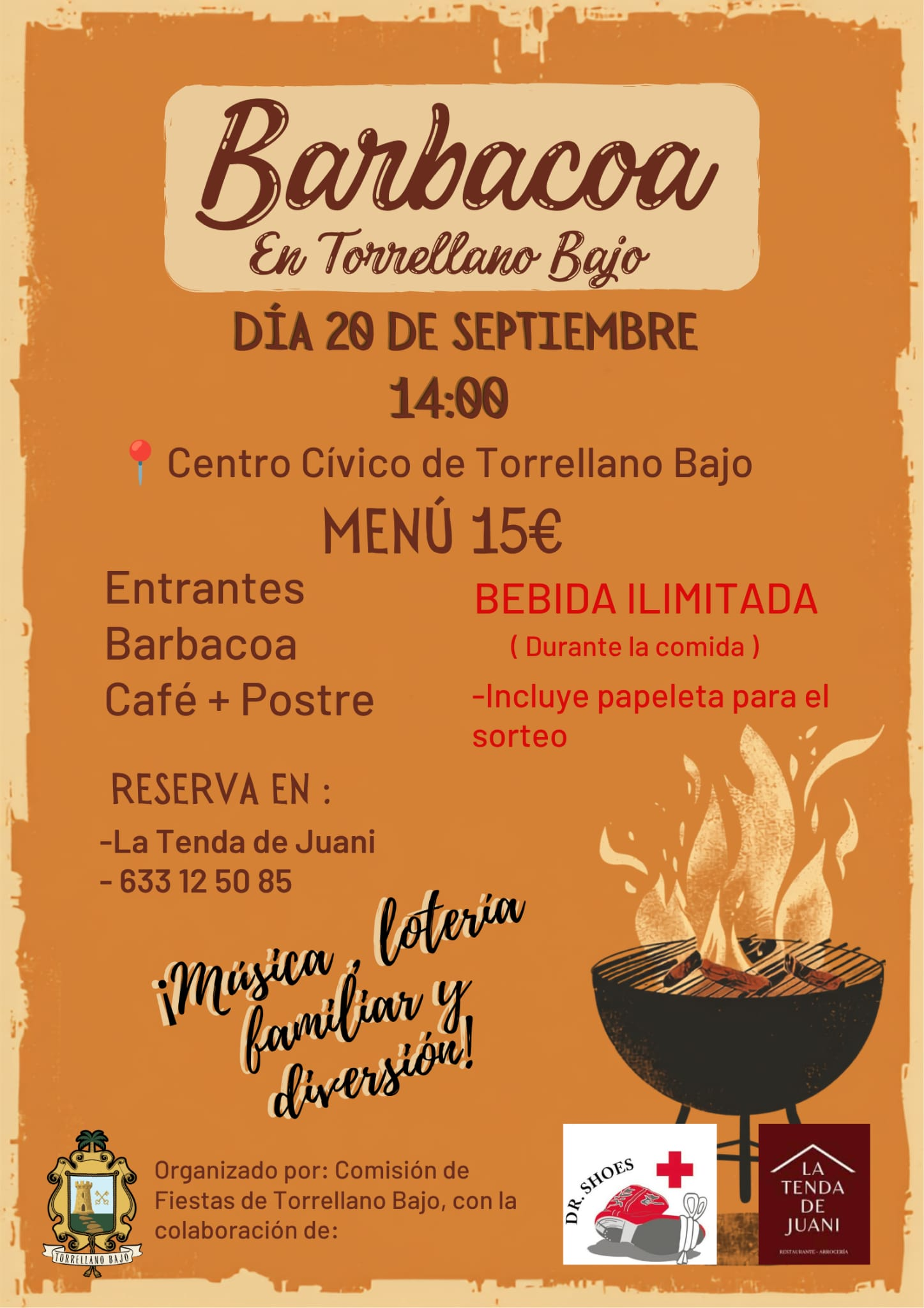 COMIDA INICIO DE CURSO Y LOTERĆA FAMILIAR